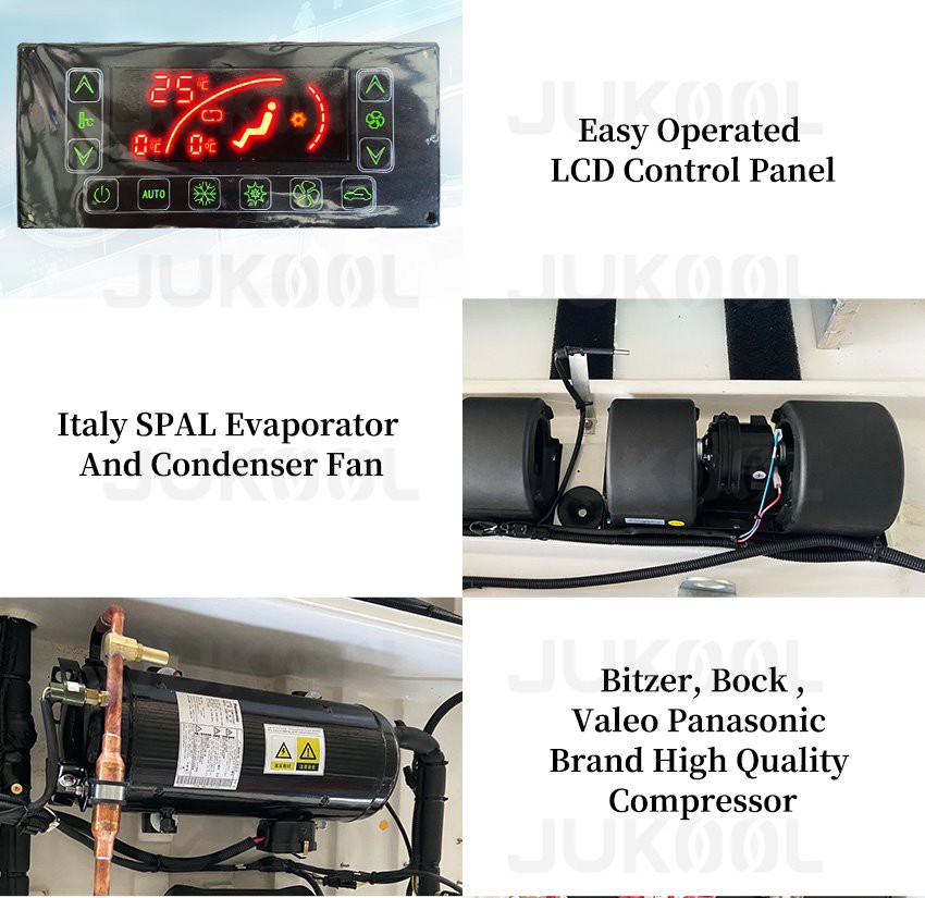 Detail of carrier bus air conditioning system