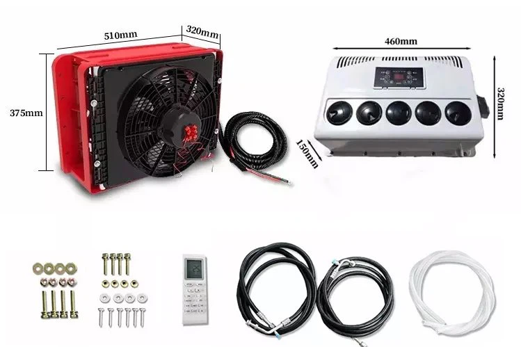 product list of 12v semi truck sleeper air conditioner