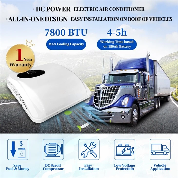 Roof Mounted Air Conditioner For Trucks