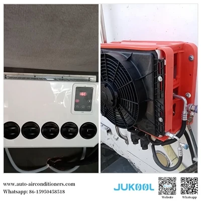 Meksički kupac dijeli fotografije instalacije našeg električnog DC klima uređ...